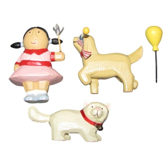 Wooden Firetruck Parade Set with Characters & Animals Montessori - Picture 8 of 9